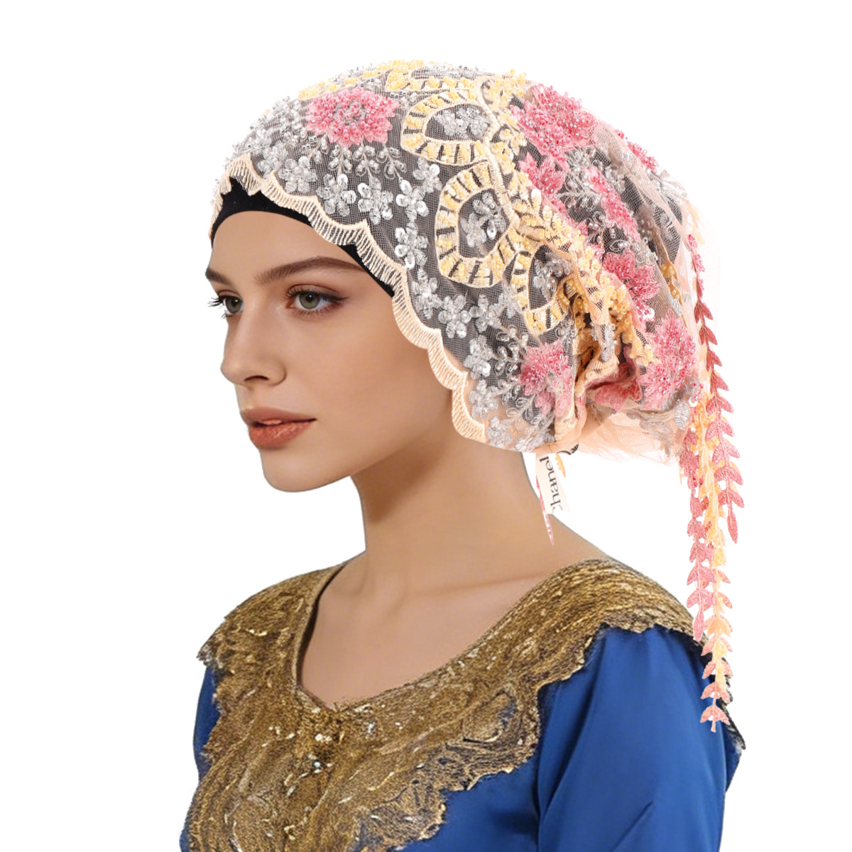 New Ethnic Tassel Headscarf Be - Tassel Fringe Trim avis et prix