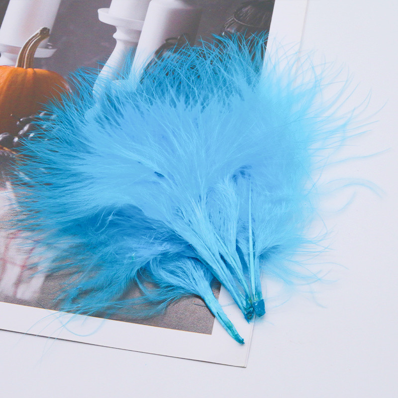 8-12cm Colored Plumas Natural  - Feather Trim Marabou avis et prix