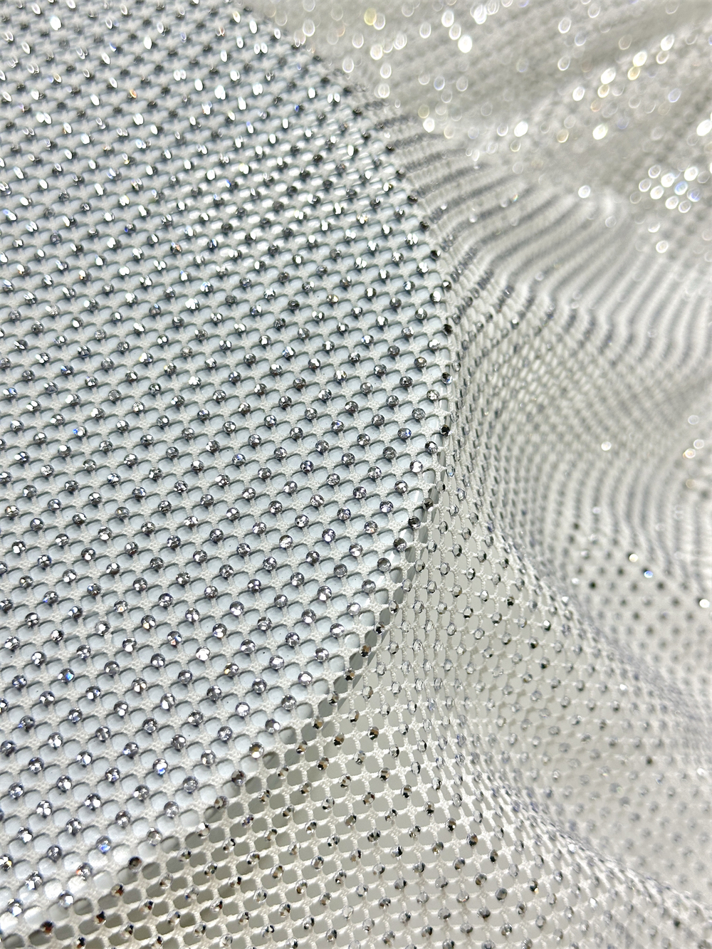 Exquisite Rhinestones Mesh diy - Crystal Mesh Fabric avis et prix