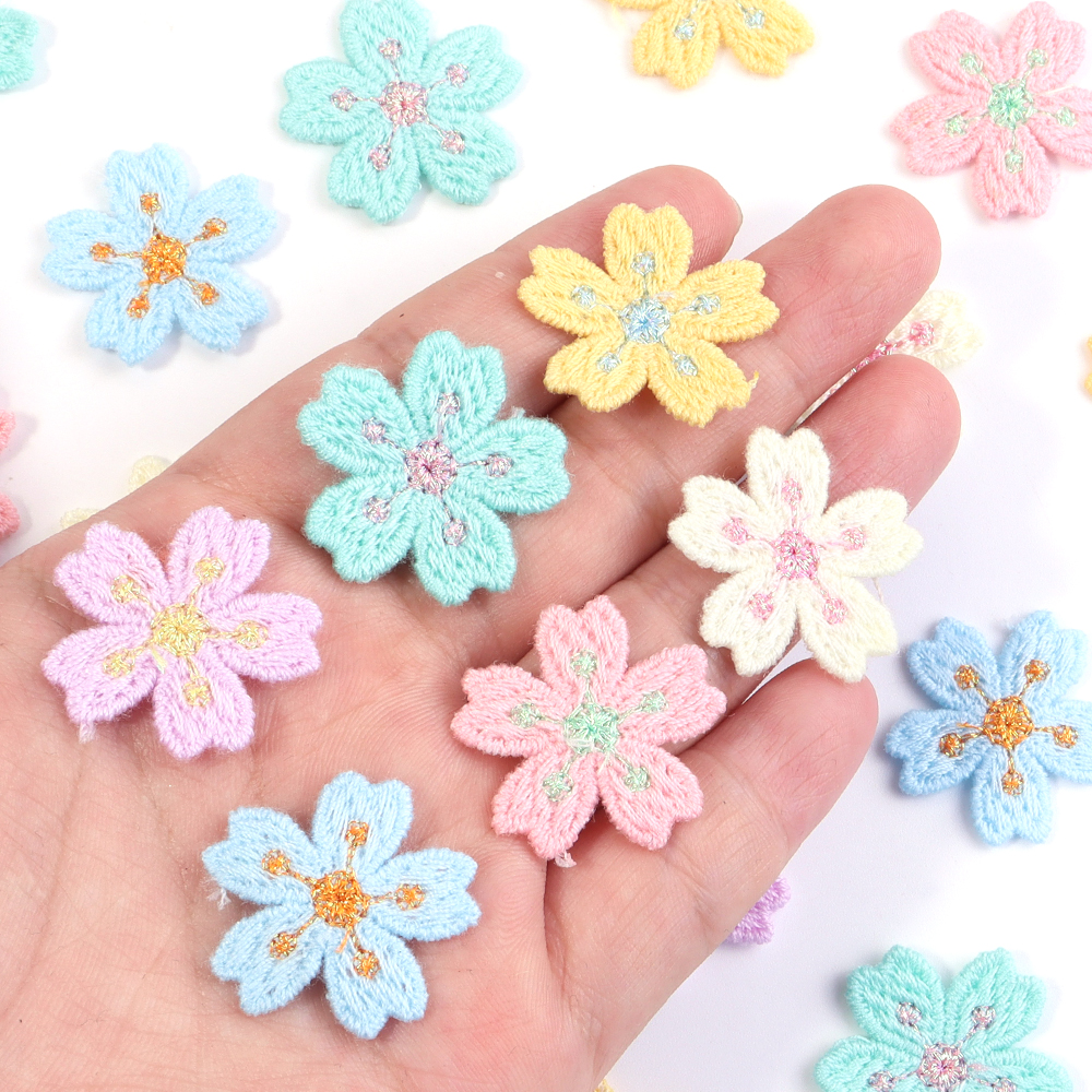 20pcs/lot Colorful 2.4cm Embro - Embroidery Embellishments avis et prix