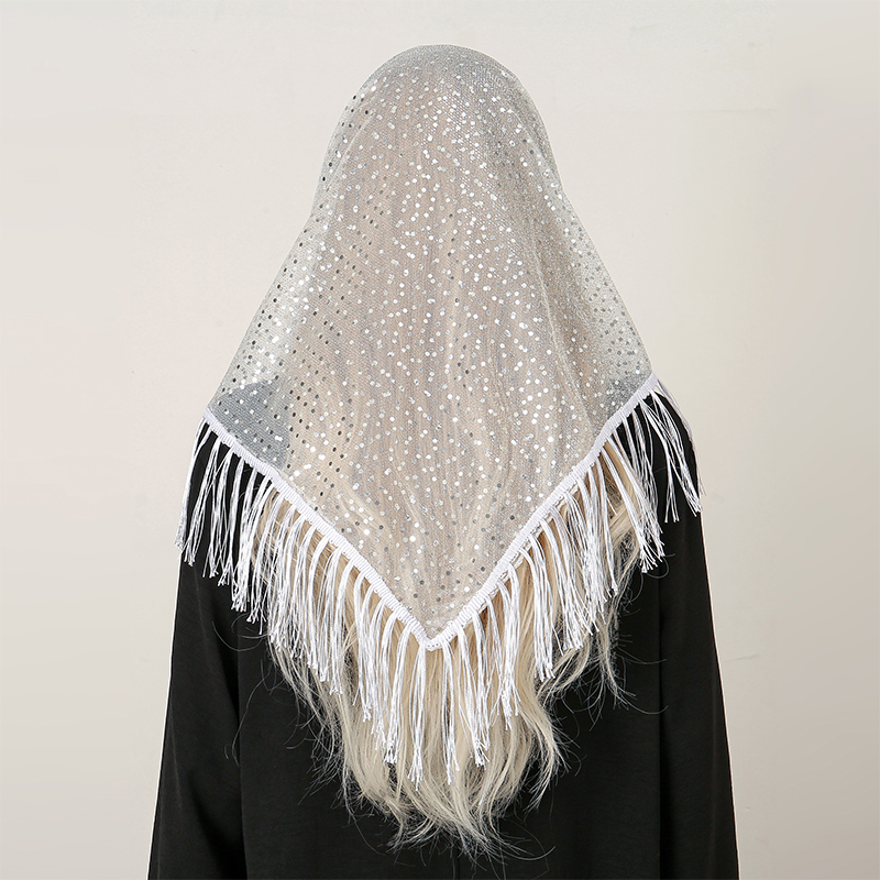 2024 Fashion Triangle Scarf Ha - Tassel Fringe Trim avis et prix