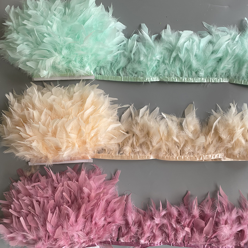 10-15cm Marabou Feathers Trim  - Feather Trim Marabou avis et prix