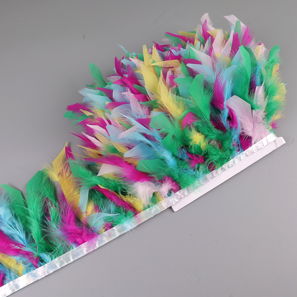 10-15cm Marabou Feathers Trim  - Feather Trim Marabou avis et prix
