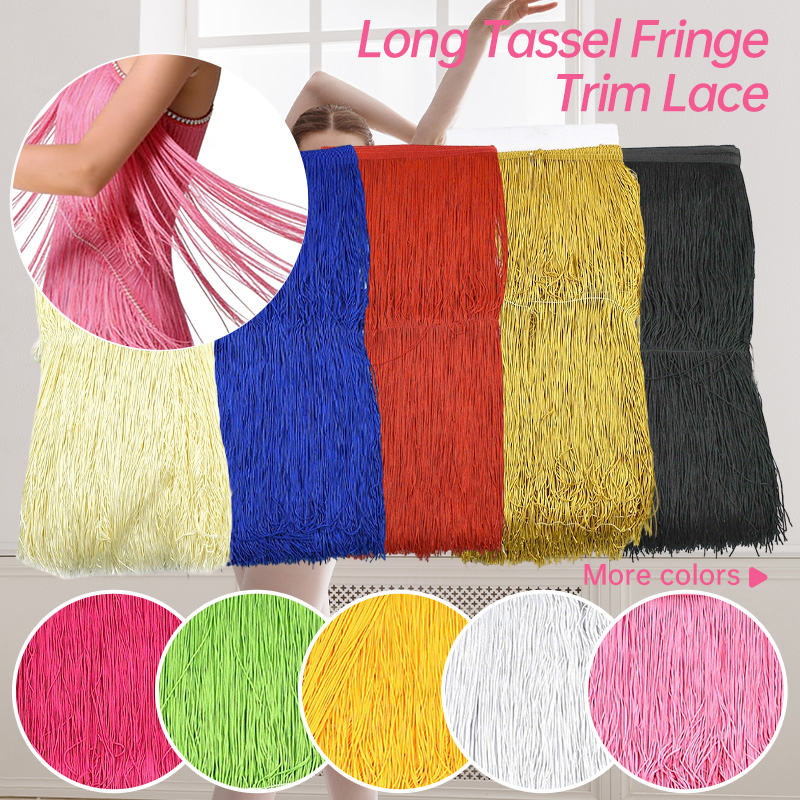 2/5Meters 50cm Long Fringes Ta - Fringe Ribbon Sewing avis et prix