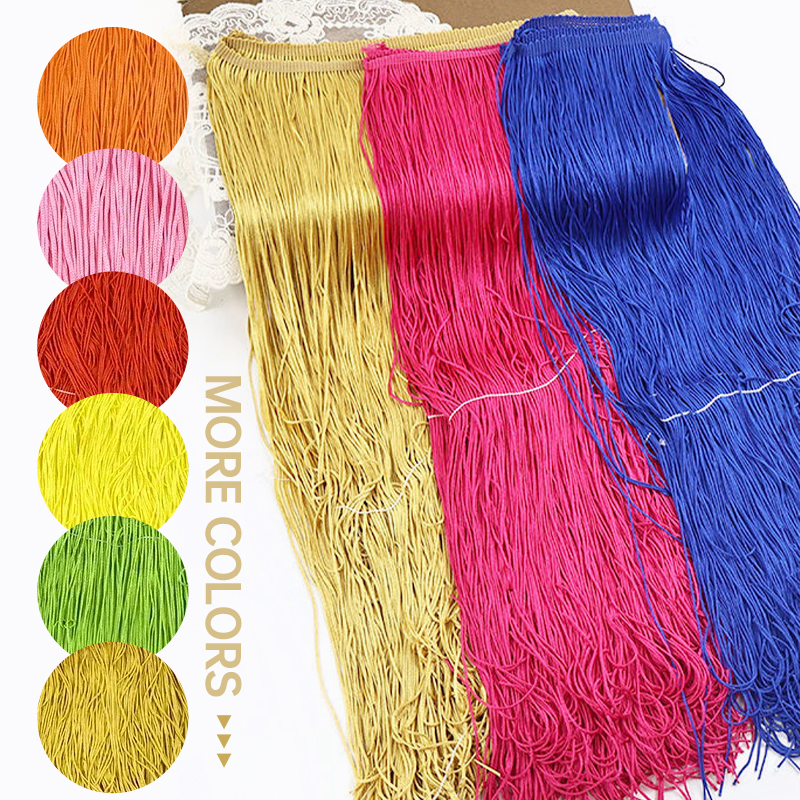 2/5Meters 50cm Long Fringes Ta - Fringe Ribbon Sewing avis et prix