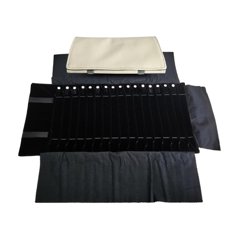 Travel Jewelry Organizer Case  - Velvet Ribbon Roll avis et prix
