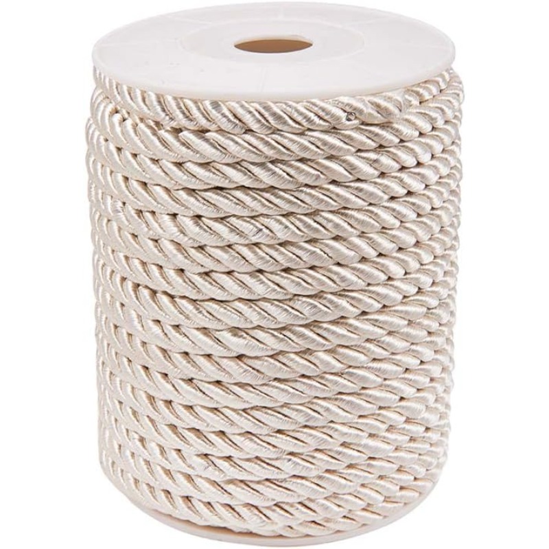 About 50 Feet Craft Nylon Rope - Cord Trim Twisted avis et prix