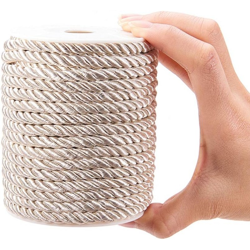 About 50 Feet Craft Nylon Rope - Cord Trim Twisted avis et prix
