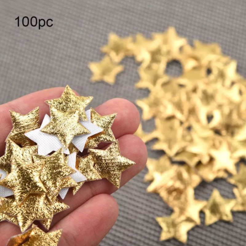 100Pcs Gold/Silver Stars For C - Christmas Craft Embellishment avis et prix