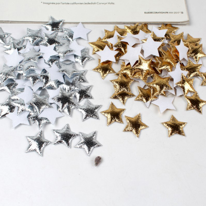 100Pcs Gold/Silver Stars For C - Christmas Craft Embellishment avis et prix